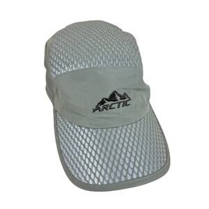 Arctic Hat Gray Silver Evaporative Cooling Cap Baseball Hat Lightweight One Size